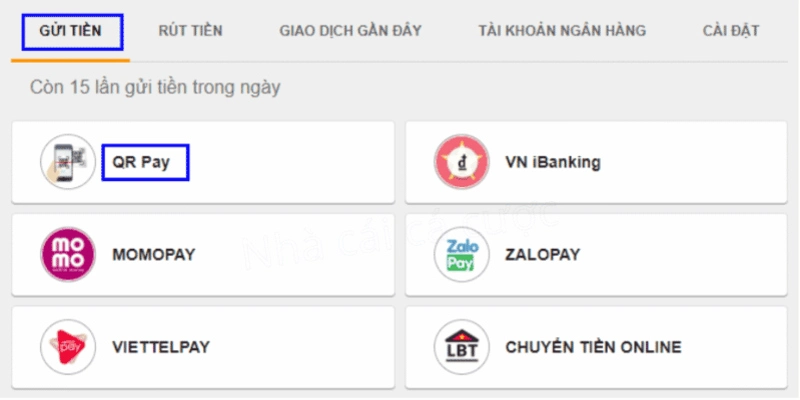 Lý do nên nạp tiền