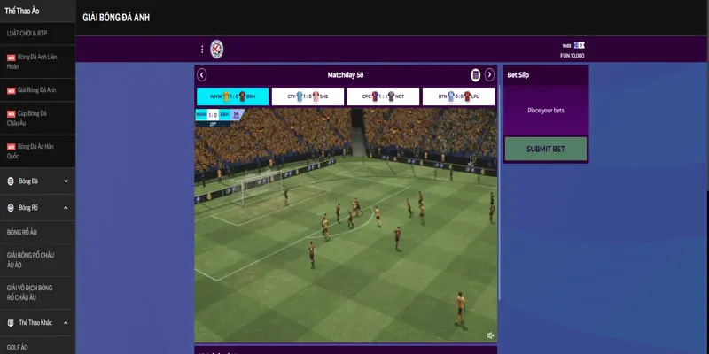 Hướng dẫn cách cá cược live tại nhà cái 188BET