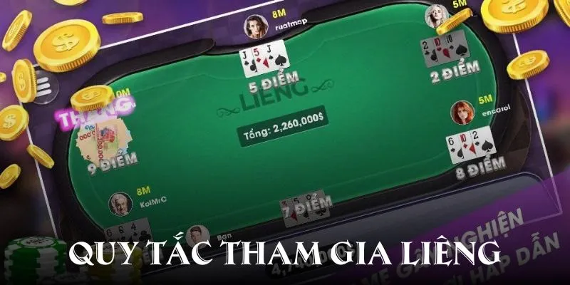 Quy tắc tham gia bộ môn Liêng đổi thưởng dành cho tân binh