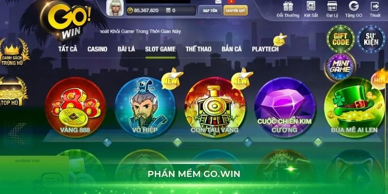 Phần mềm Go.Win giúp ván cược trở nên dễ dàng