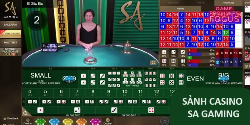 Sảnh live SA chất lượng